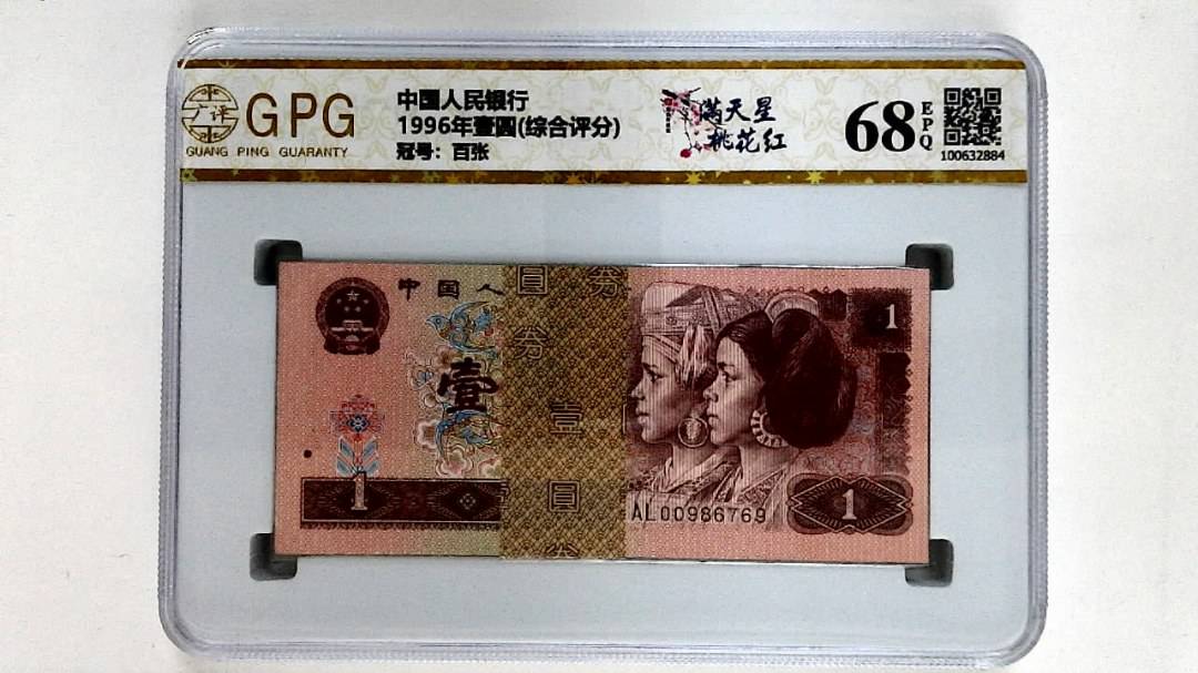 1996年壹圆(综合评分)
