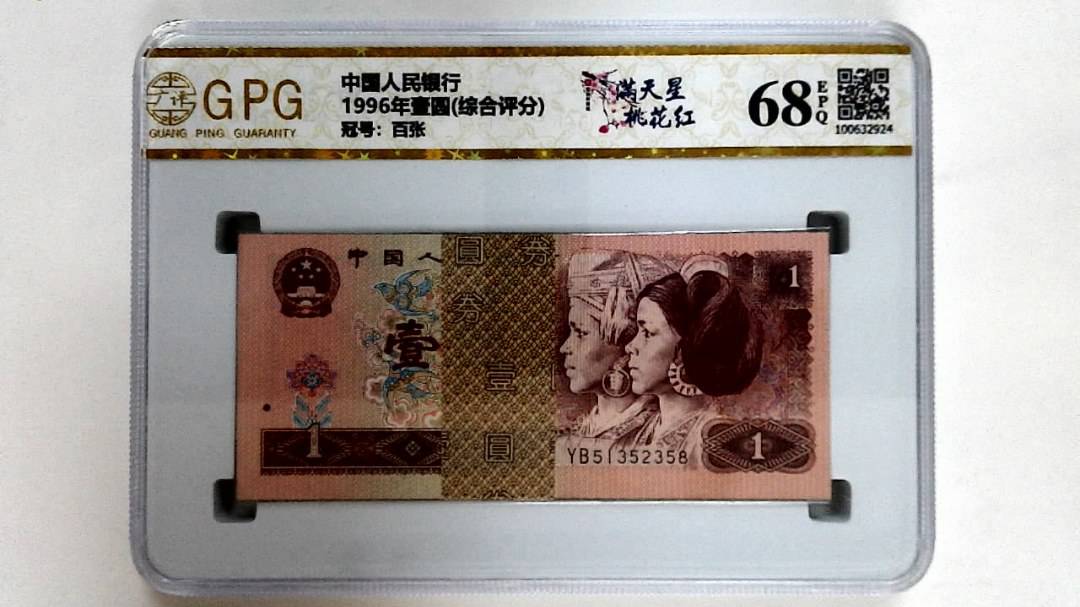 1996年壹圆(综合评分)