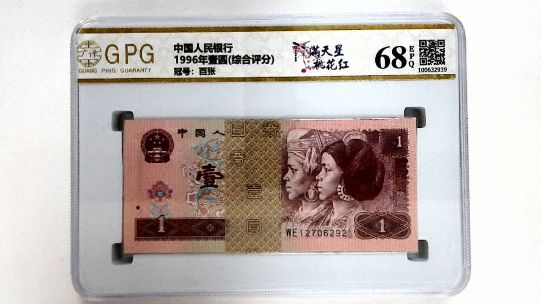 1996年壹圆(综合评分)