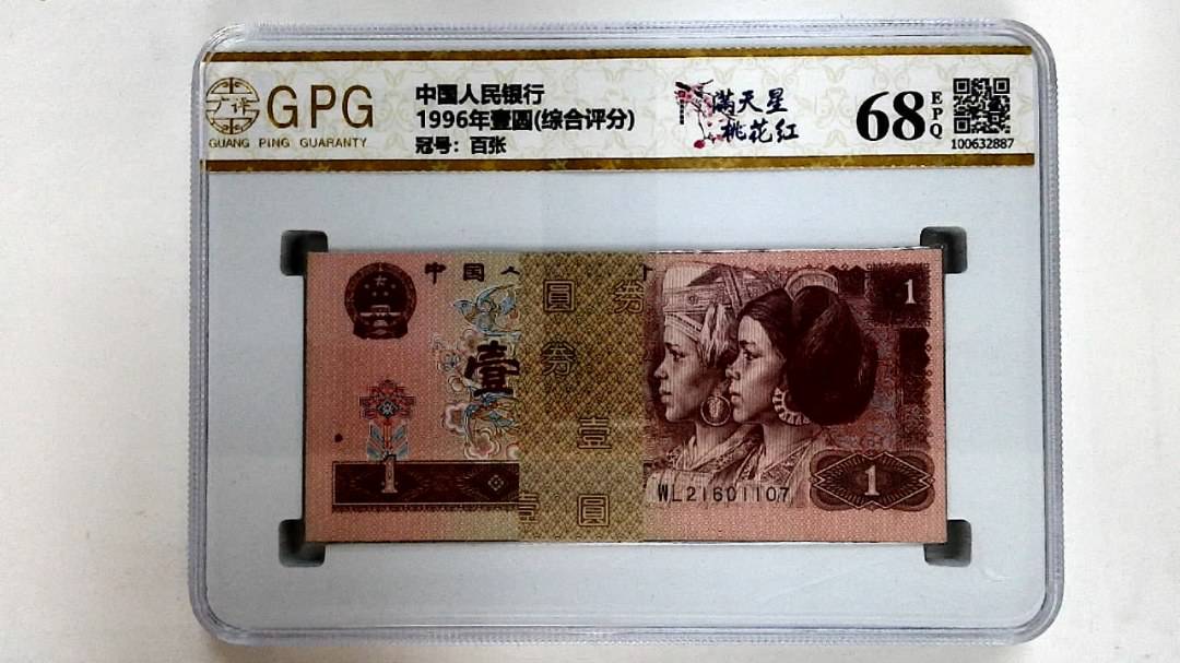 1996年壹圆(综合评分)