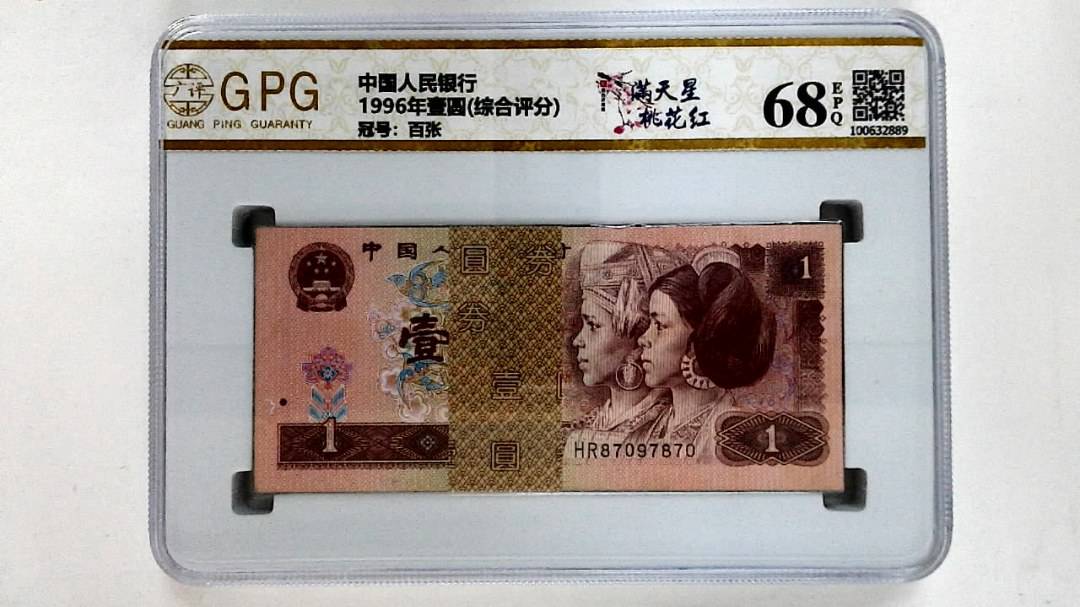 1996年壹圆(综合评分)