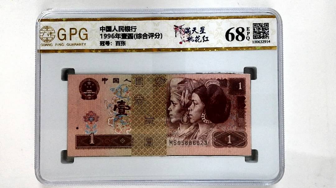 1996年壹圆(综合评分)