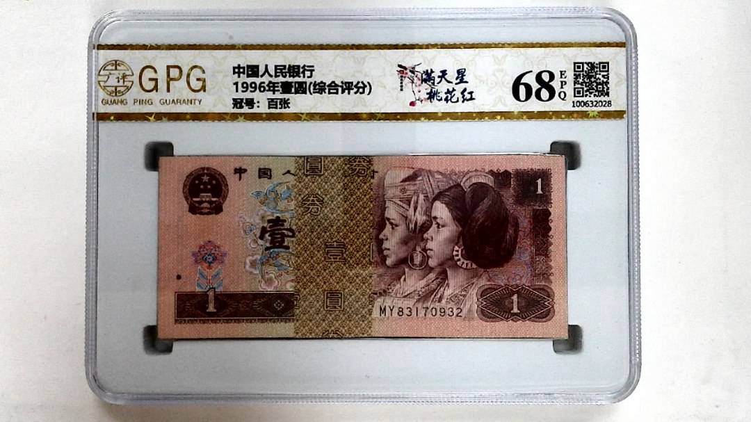 1996年壹圆(综合评分)