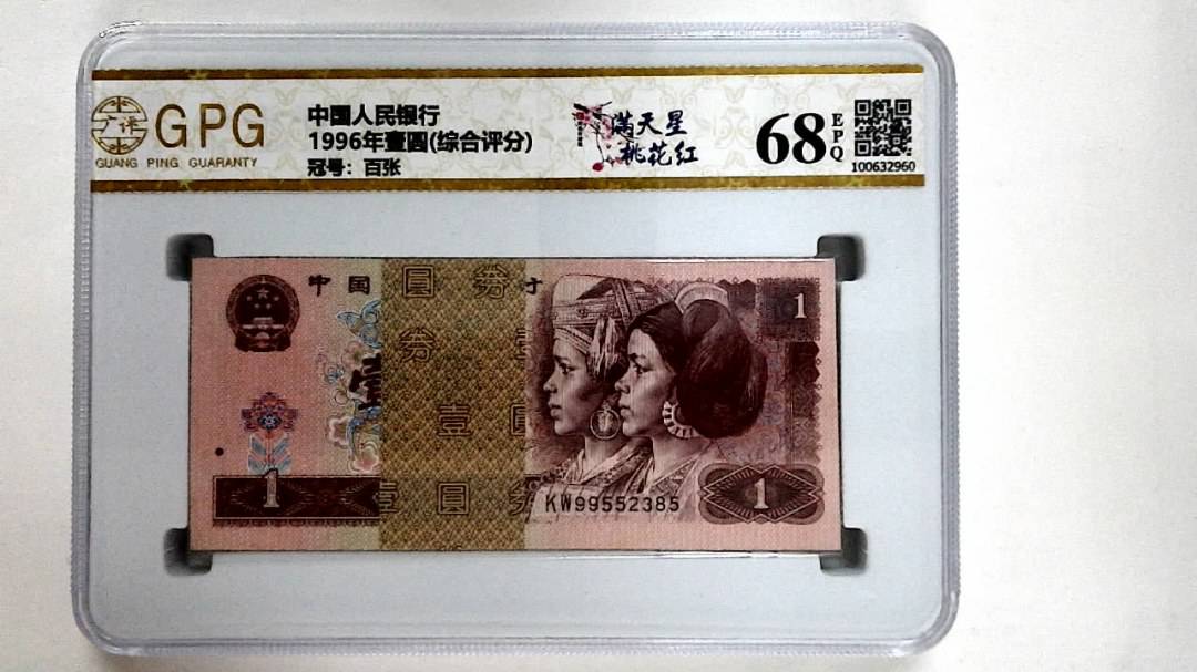 1996年壹圆(综合评分)