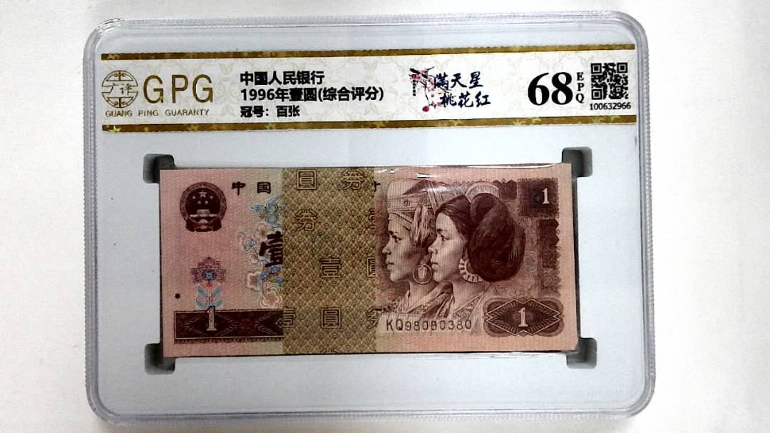 1996年壹圆(综合评分)