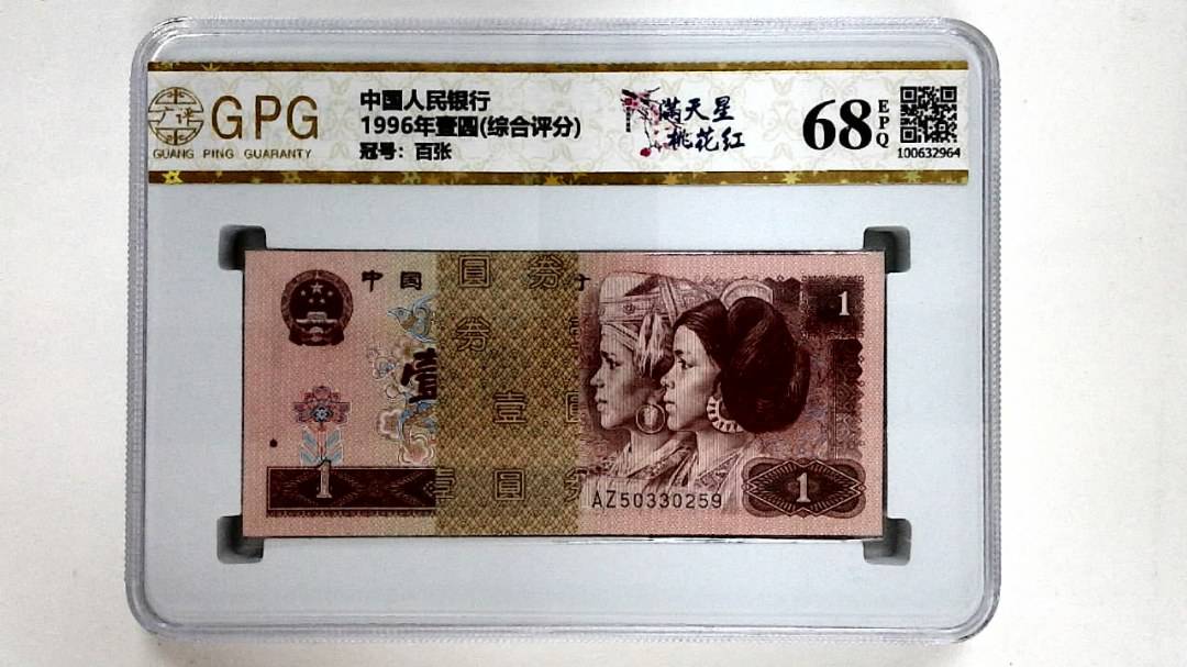 1996年壹圆(综合评分)