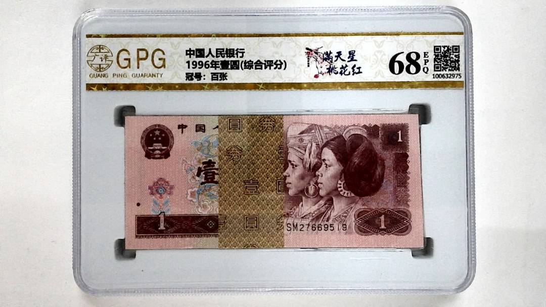 1996年壹圆(综合评分)