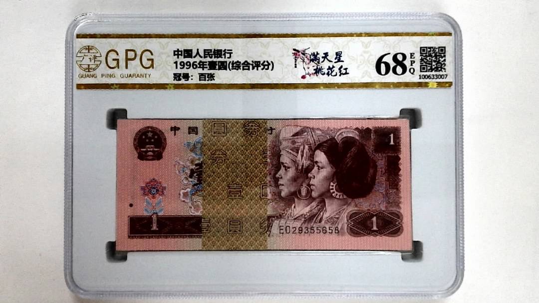 1996年壹圆(综合评分)