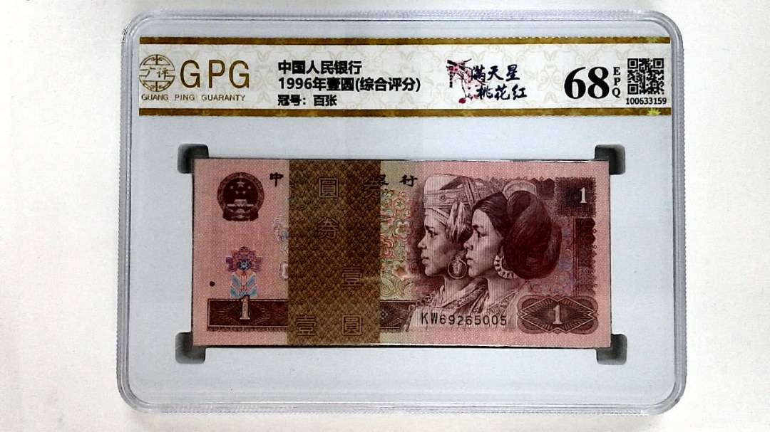 1996年壹圆(综合评分)