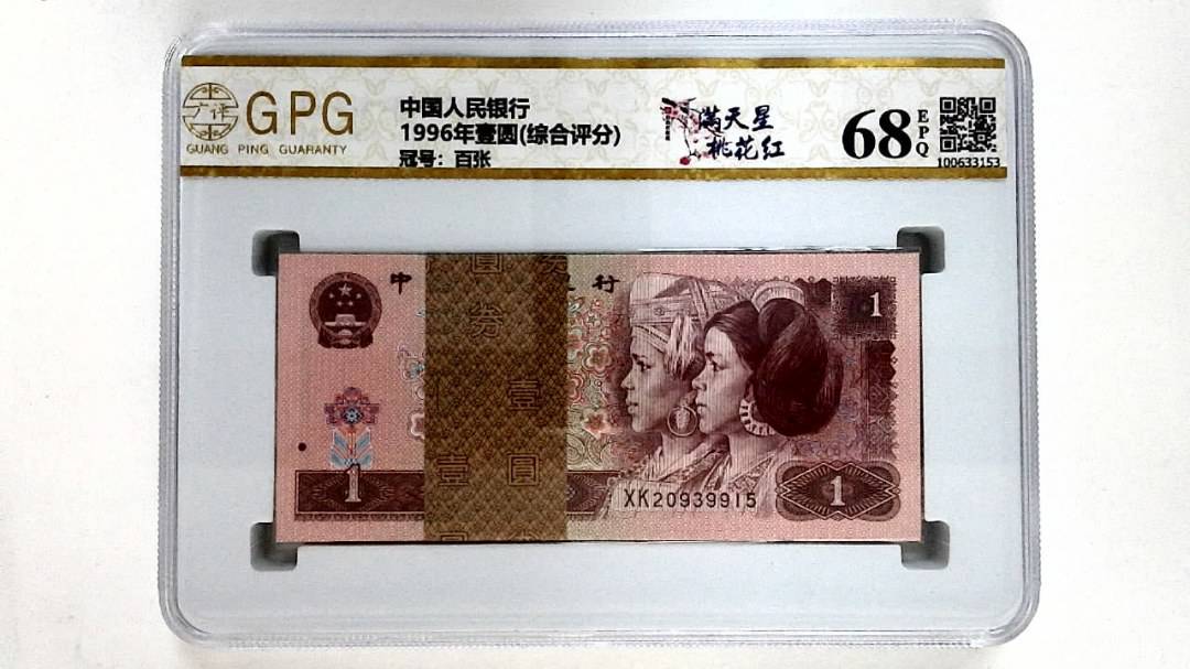 1996年壹圆(综合评分)