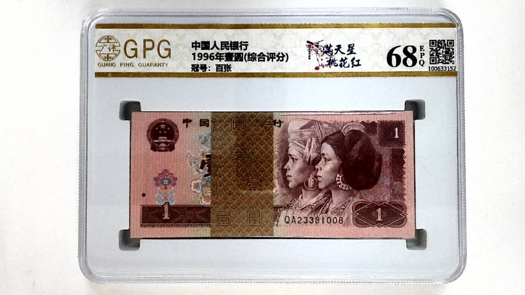 1996年壹圆(综合评分)