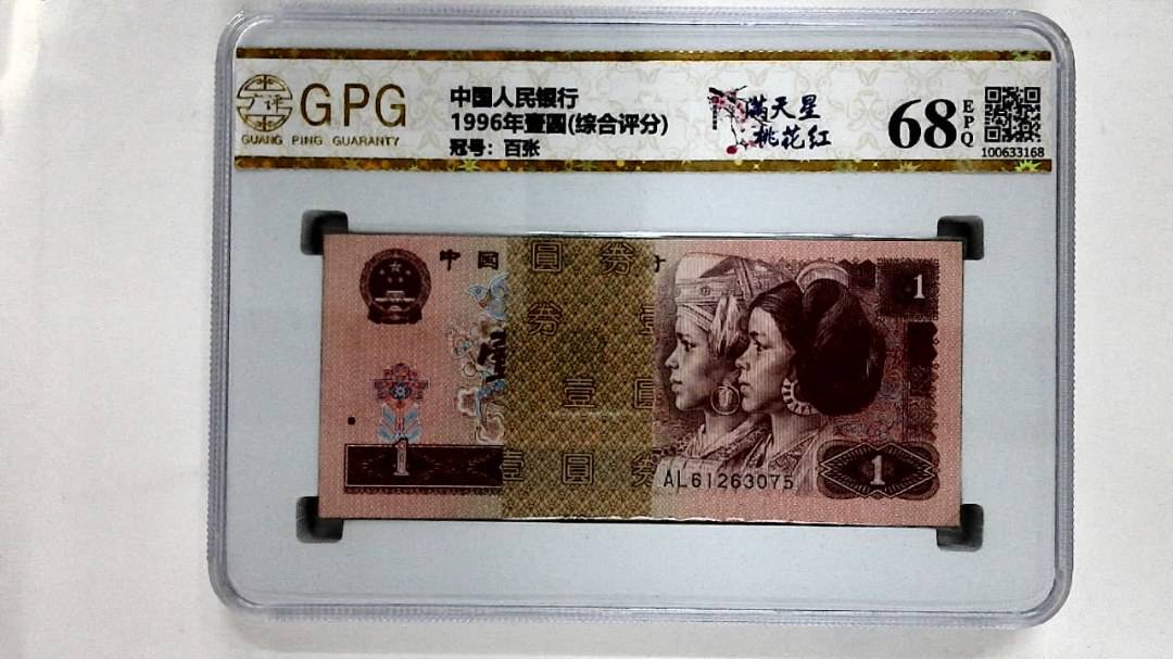 1996年壹圆(综合评分)
