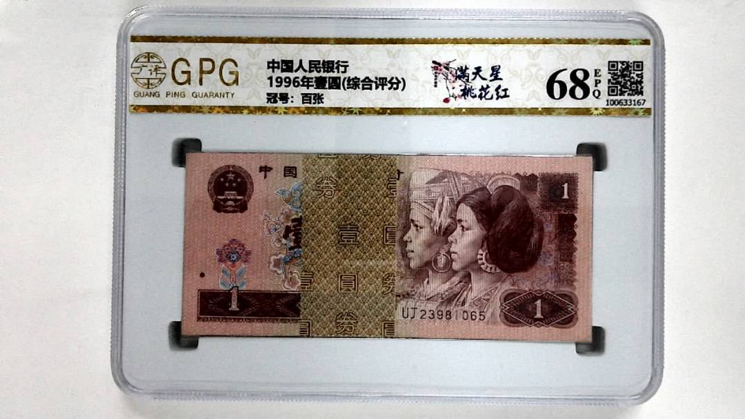 1996年壹圆(综合评分)