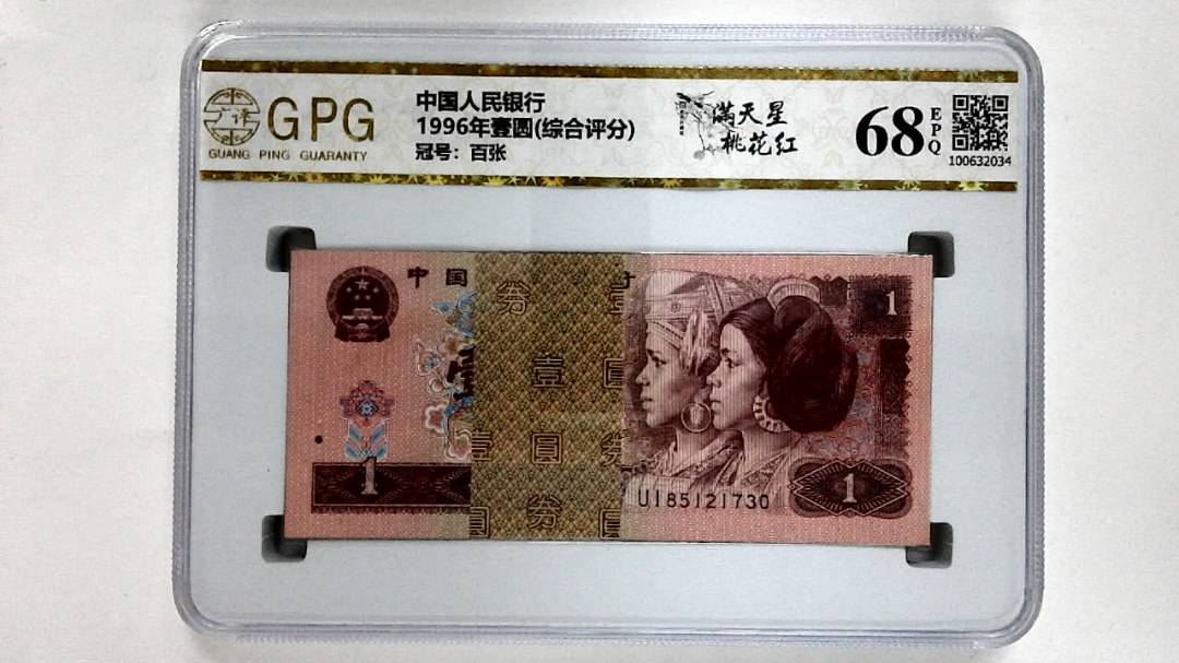 1996年壹圆(综合评分)