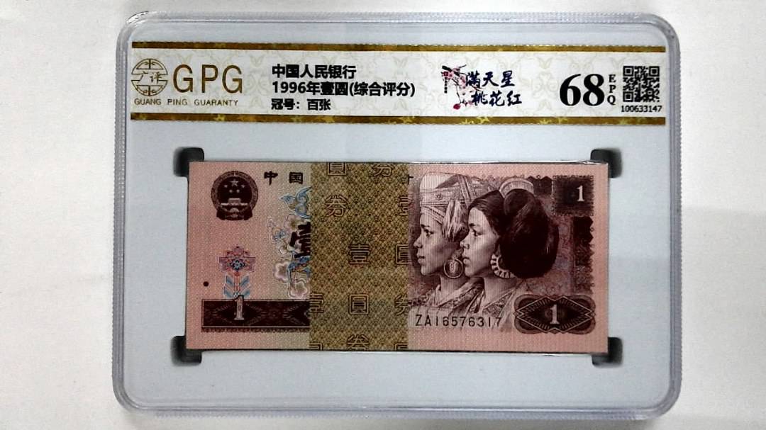 1996年壹圆(综合评分)