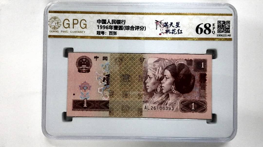 1996年壹圆(综合评分)