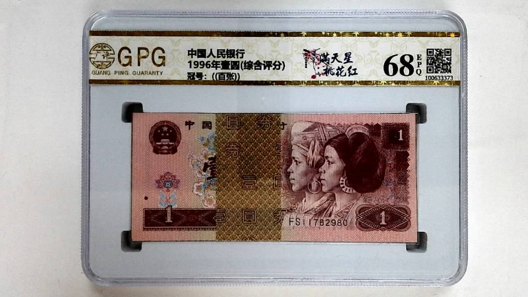 1996年壹圆(综合评分)