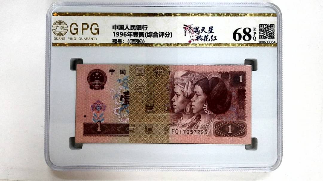 1996年壹圆(综合评分)
