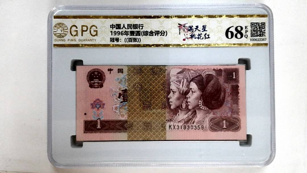 1996年壹圆(综合评分)