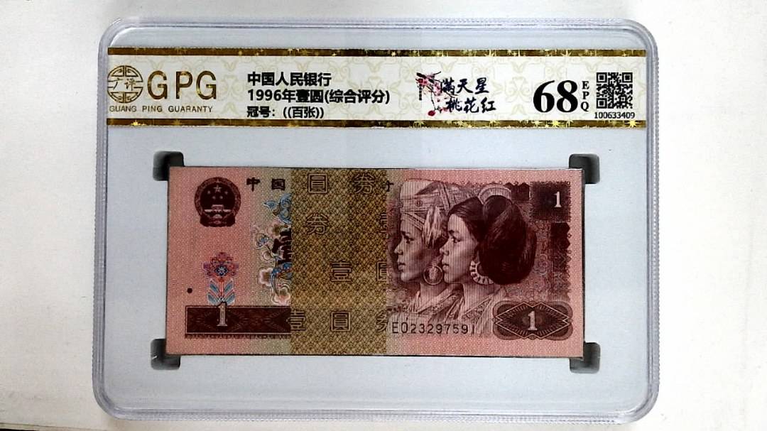 1996年壹圆(综合评分)