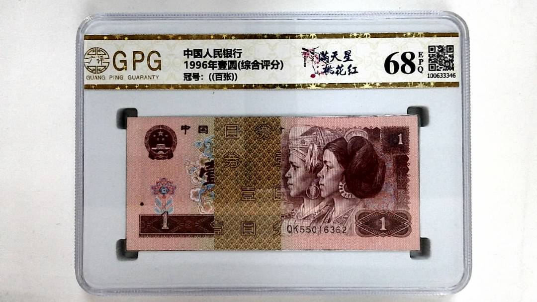 1996年壹圆(综合评分)