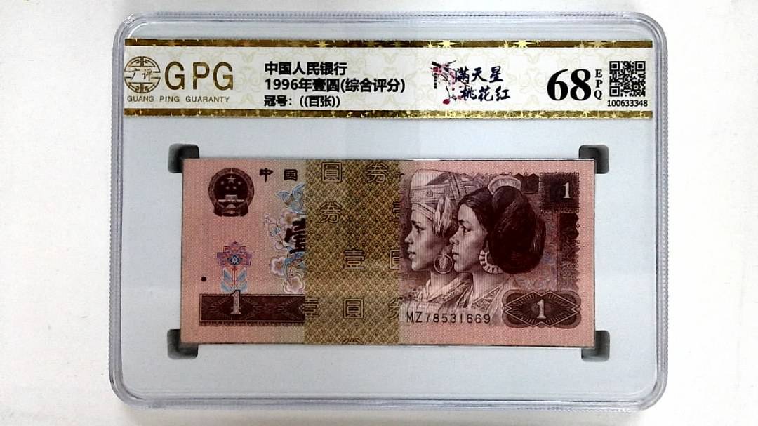 1996年壹圆(综合评分)