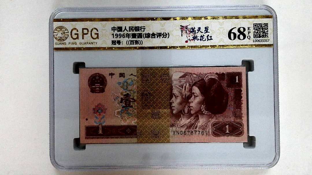 1996年壹圆(综合评分)