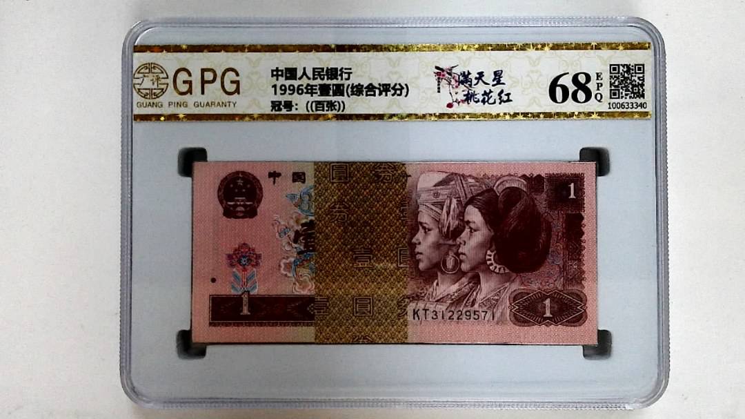 1996年壹圆(综合评分)