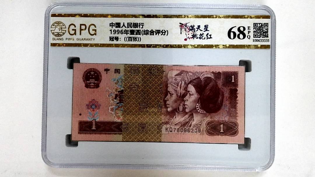 1996年壹圆(综合评分)
