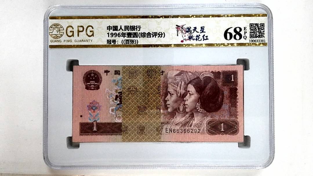 1996年壹圆(综合评分)