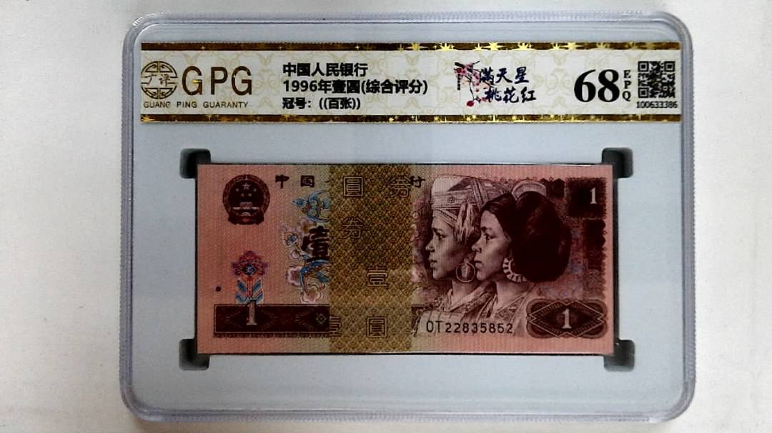 1996年壹圆(综合评分)