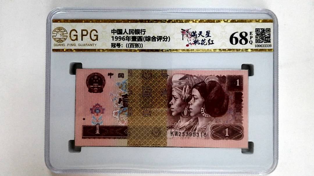 1996年壹圆(综合评分)