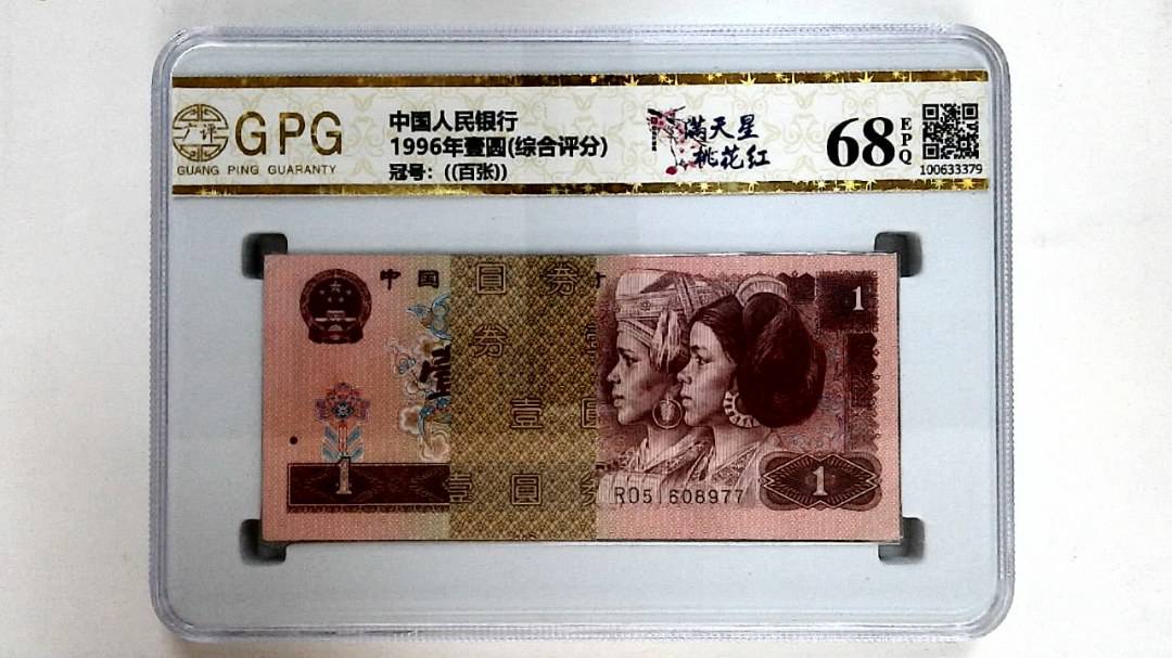 1996年壹圆(综合评分)