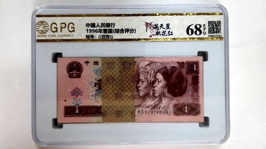 1996年壹圆(综合评分)