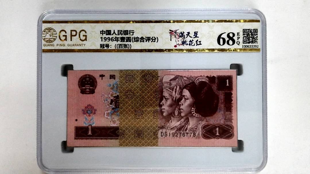 1996年壹圆(综合评分)