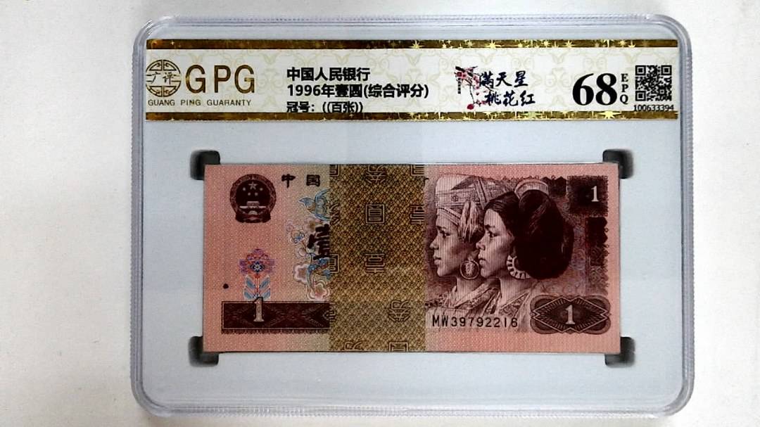 1996年壹圆(综合评分)