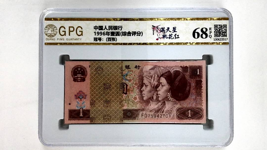 1996年壹圆(综合评分)