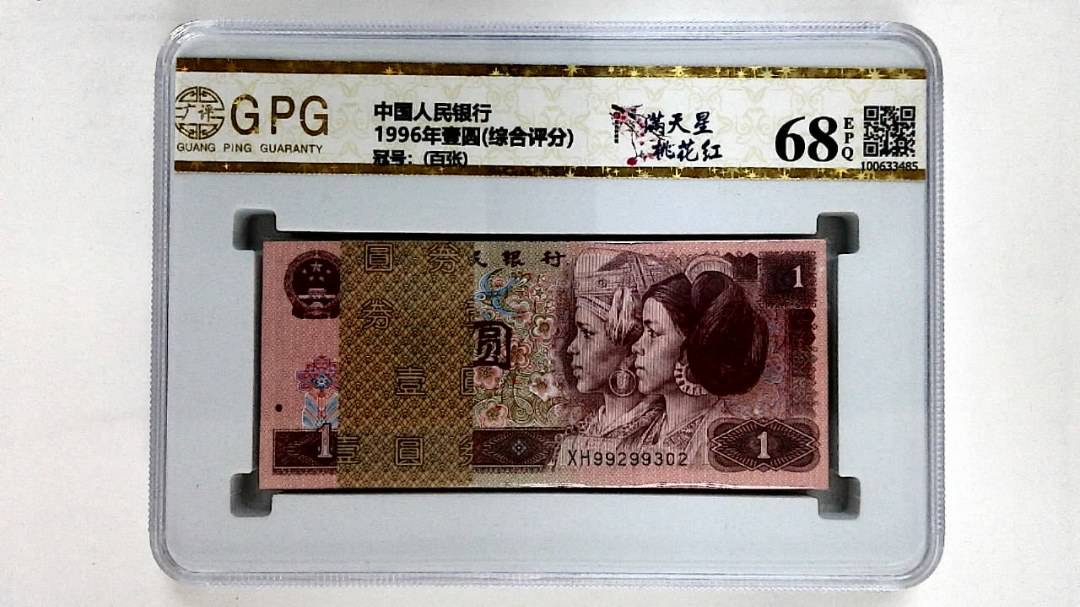 1996年壹圆(综合评分)