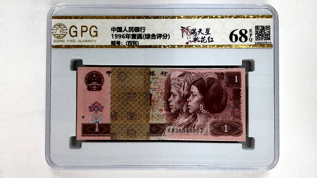 1996年壹圆(综合评分)