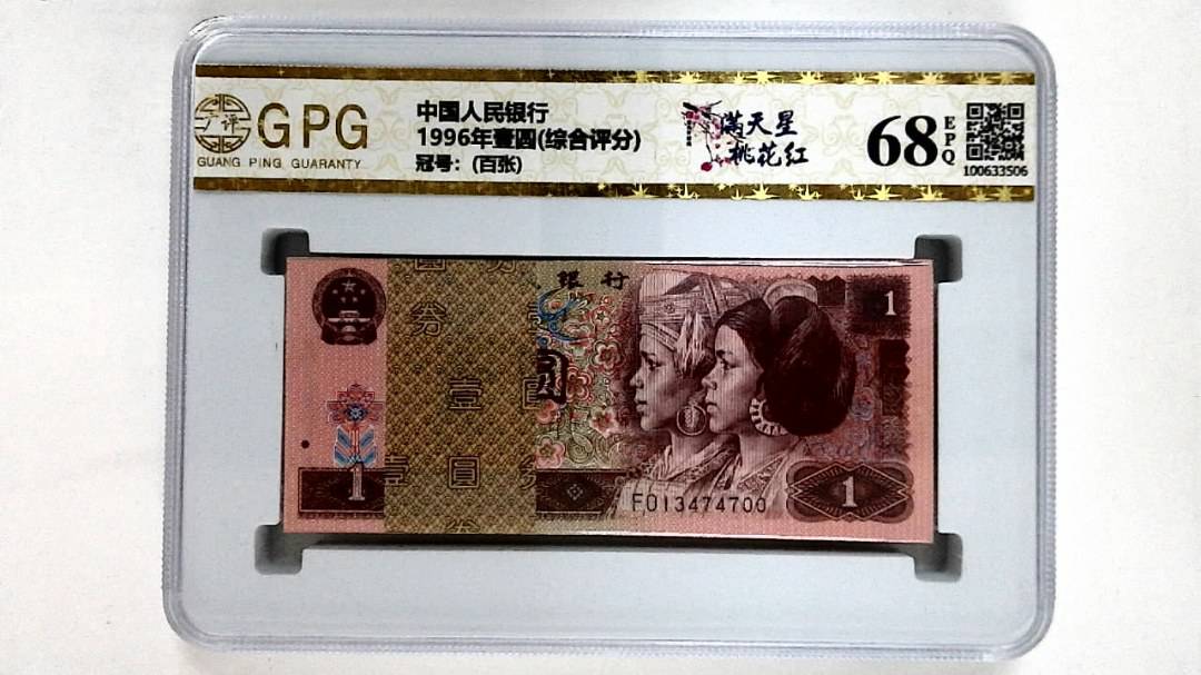 1996年壹圆(综合评分)