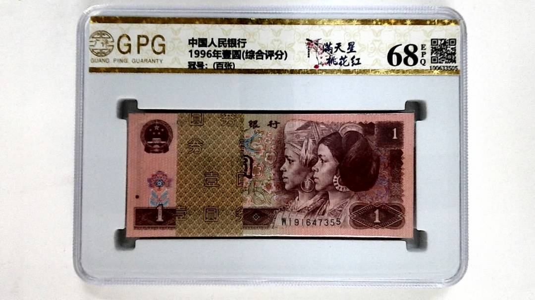 1996年壹圆(综合评分)