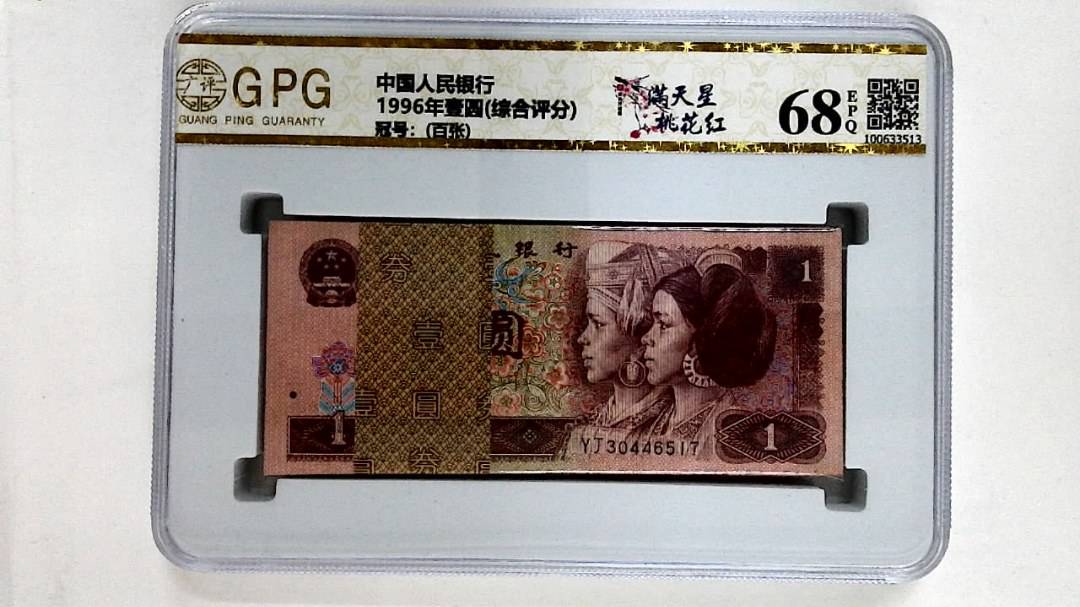 1996年壹圆(综合评分)