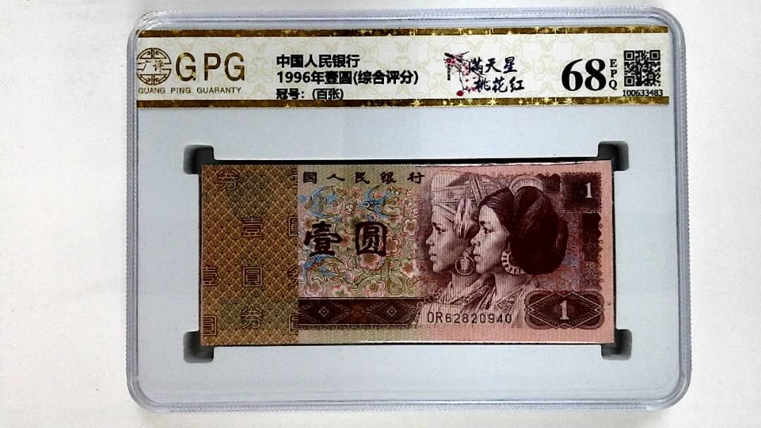 1996年壹圆(综合评分)