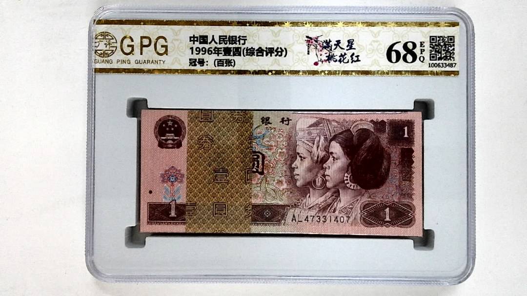 1996年壹圆(综合评分)