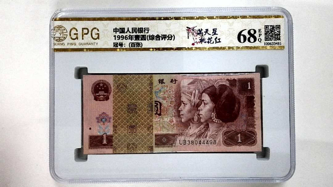 1996年壹圆(综合评分)