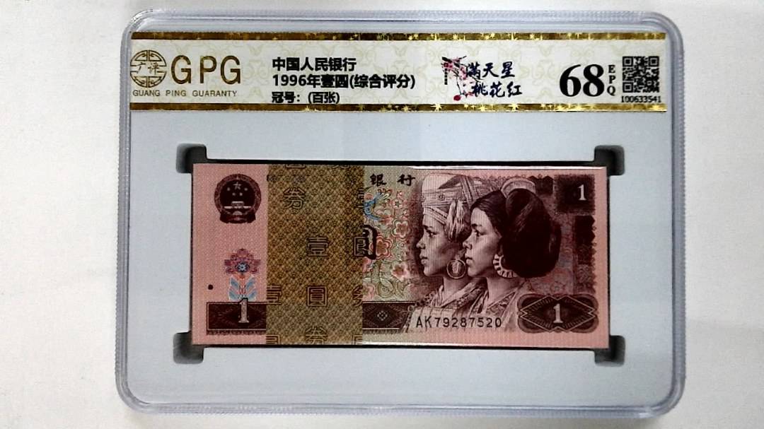 1996年壹圆(综合评分)