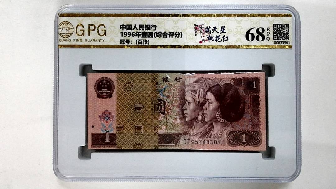 1996年壹圆(综合评分)