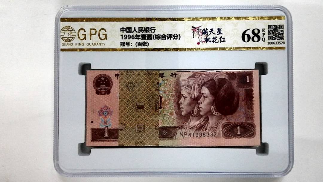 1996年壹圆(综合评分)