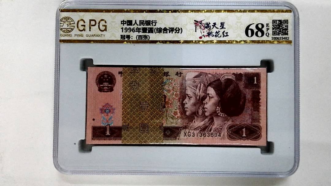 1996年壹圆(综合评分)