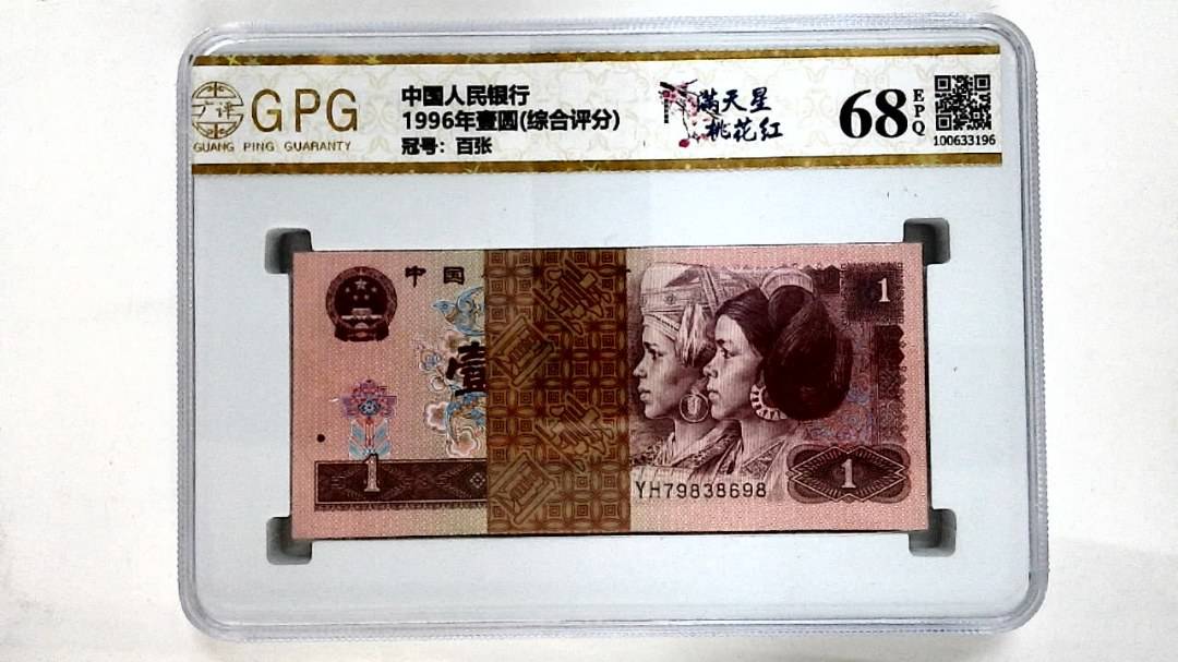 1996年壹圆(综合评分)